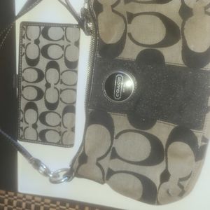 Purse with check book holder